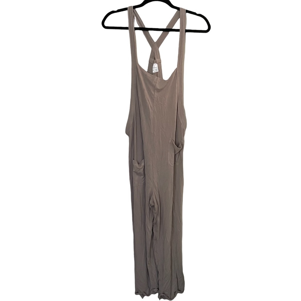 Jax & Lennon womens jumpsuit size M beige